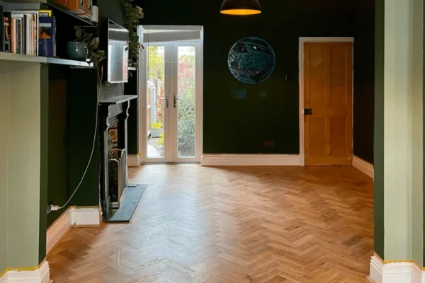 Engineered wood flooring